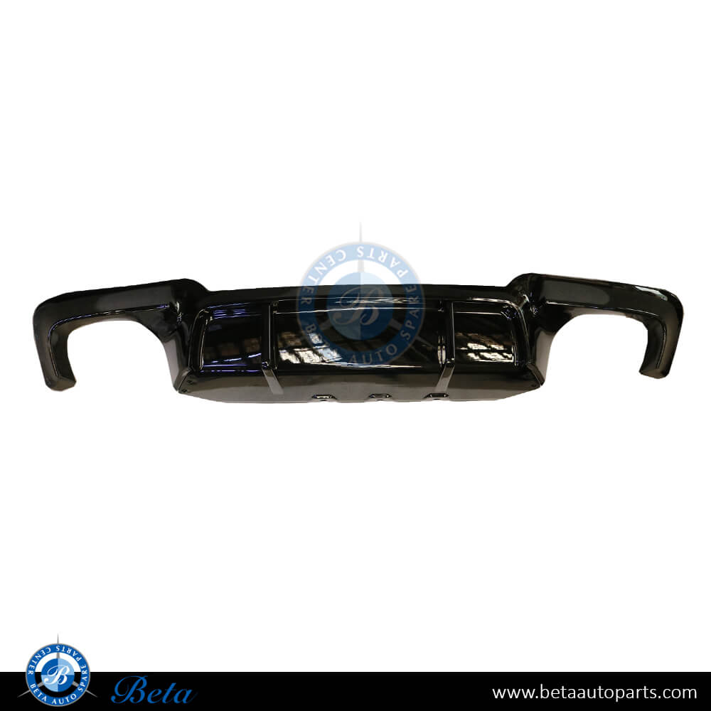 Rear Diffuser V look for M-Tek Gloss Black color for BMW 5 Series F10 2010-2016 models, Part Number 51128050480 Rear Diffuser V look for M-Tek Gloss Black color for BMW 5 Series F10 2010-2016 models, Part Number 51128050480
